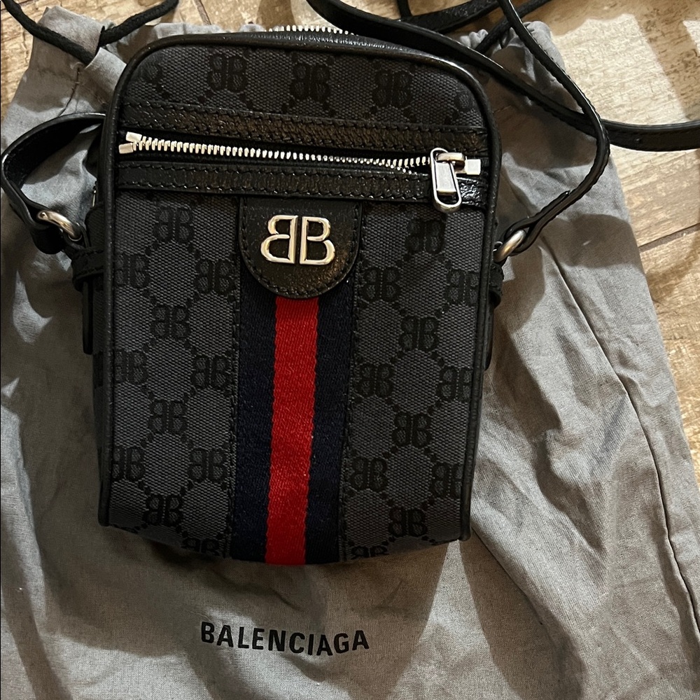 Balenciaga X Gucci Hacker Phone  Bag